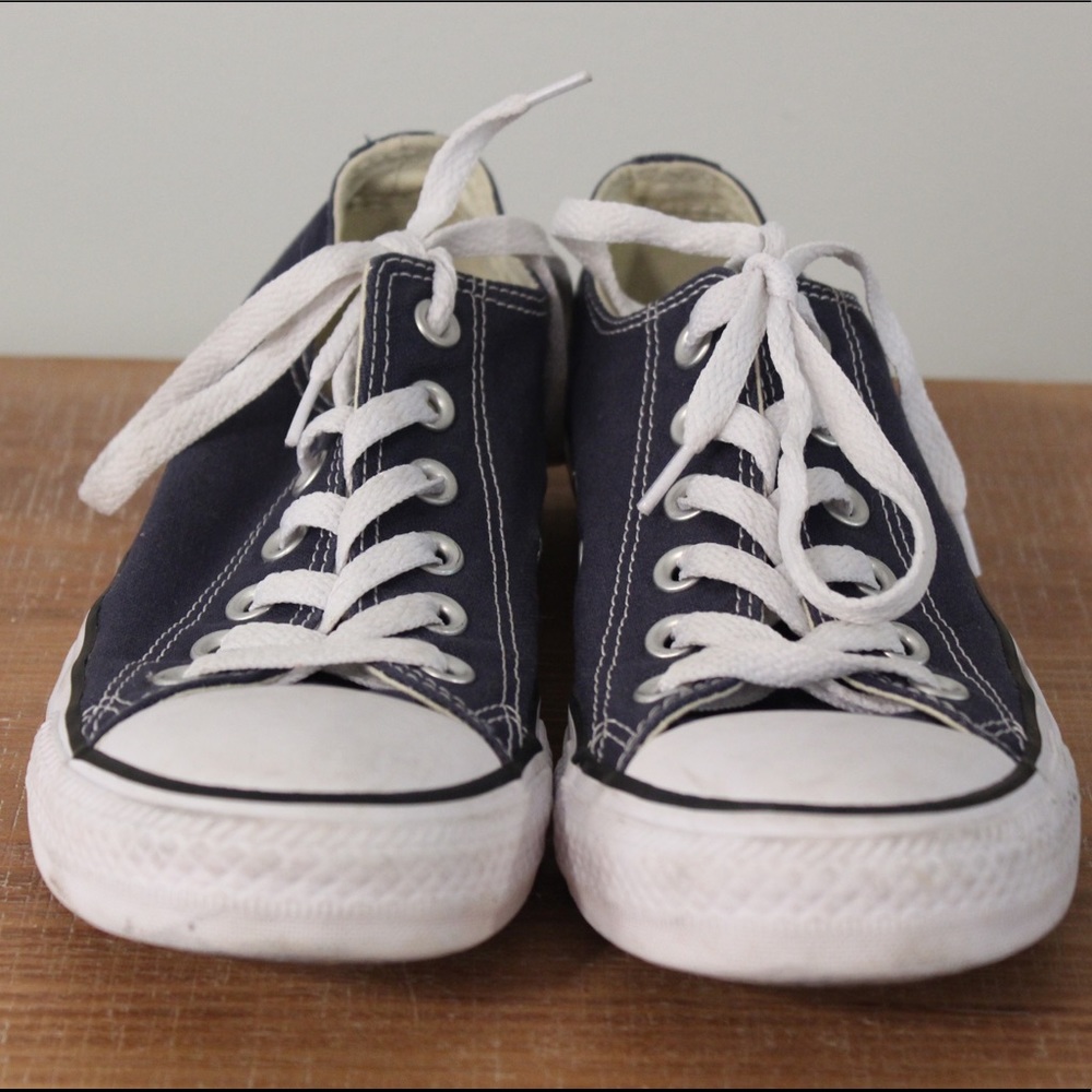 Navy Converse